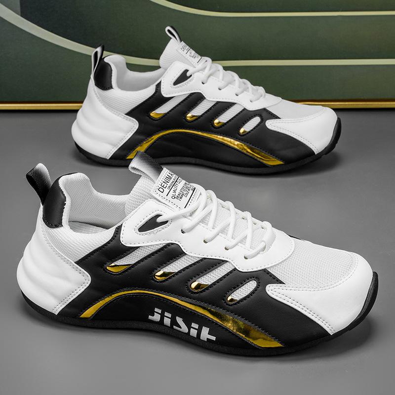 Men's Casual Single Shoes New Low-top Sports Shoes Versatile Men's Casual Shoes Comfortable Dad Shoes