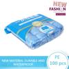 100pcs/1set Portable Plastic Shoe Covers Disposable Rainy Day Outdoor Shoe Covers Waterproof Dustproof Anti-slip Shoe Covers