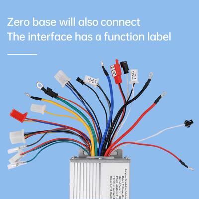 Electric Vehicle Brushless Controller DC Motor Speed Control Intelligent Dual-Mode Drive Module DC 48V 60V 64V 72V 1000W-1500W