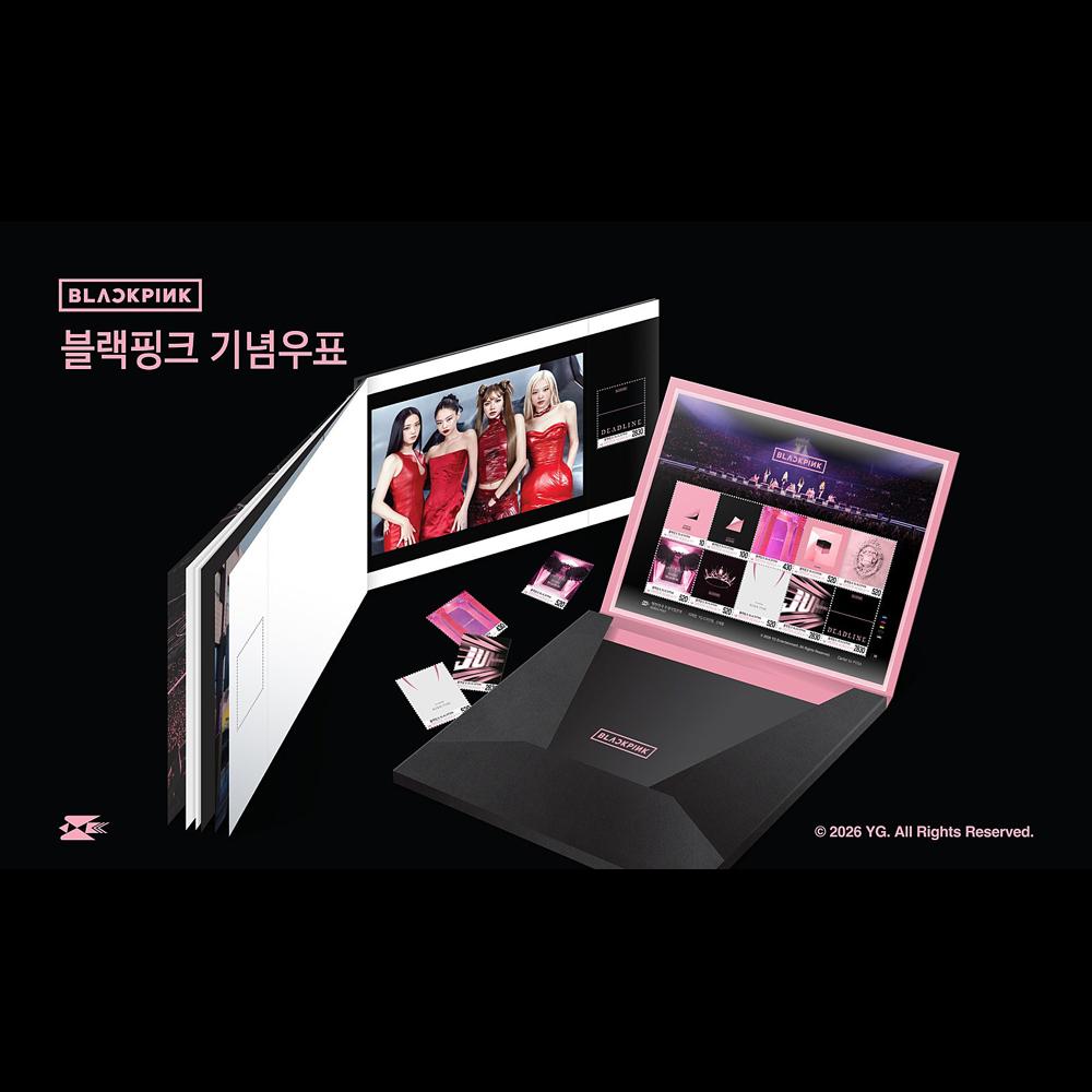 Официальный набор марок BLACKPINK, ограниченное издание к 10-летию 1 Set