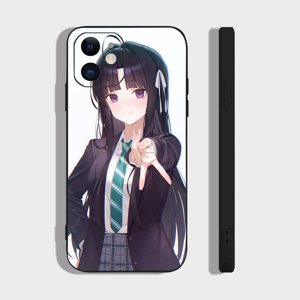 Awa Subaru Music Animation G-GIRLS BAND CRY Phone Case For IPhone 17 Air 16 15 14 13 Pro Max 11 12 Black Silicone Cover