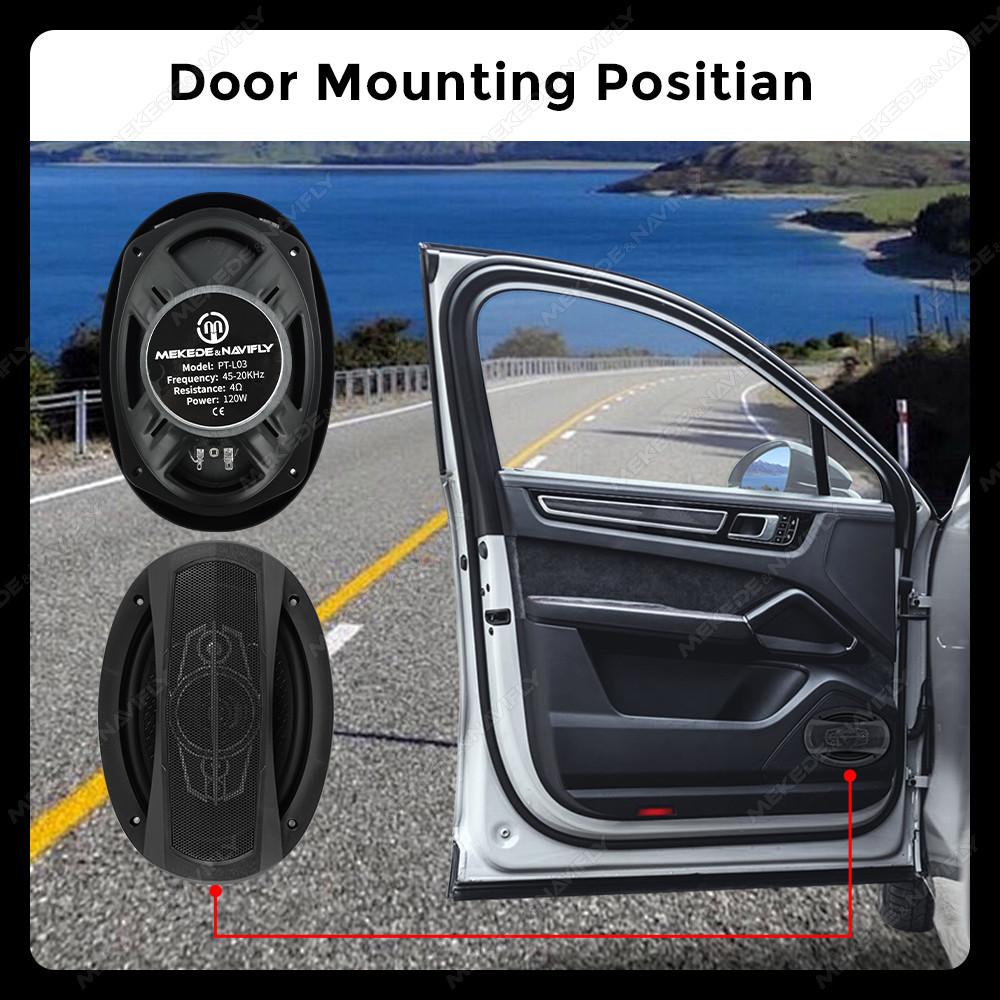 Navifly 5/6.5/6*9'' car audio accesorios Universal speaker 4/5-Way Car Hi-Fi Coaxial Automotive Stereo Speaker 25mm Voice coil