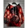 2026 New Men's Samurai Girl Hoodies Fashion Daily Sweatshirts Street Anime Tracksuit Personality Unisex Party Pullovers