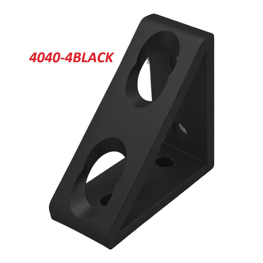 Aluminum Profile 90 Degree Block Triangle Connector Bracket For 2020 2040 3030 4040 4080 Series V-slot Aluminum Profile