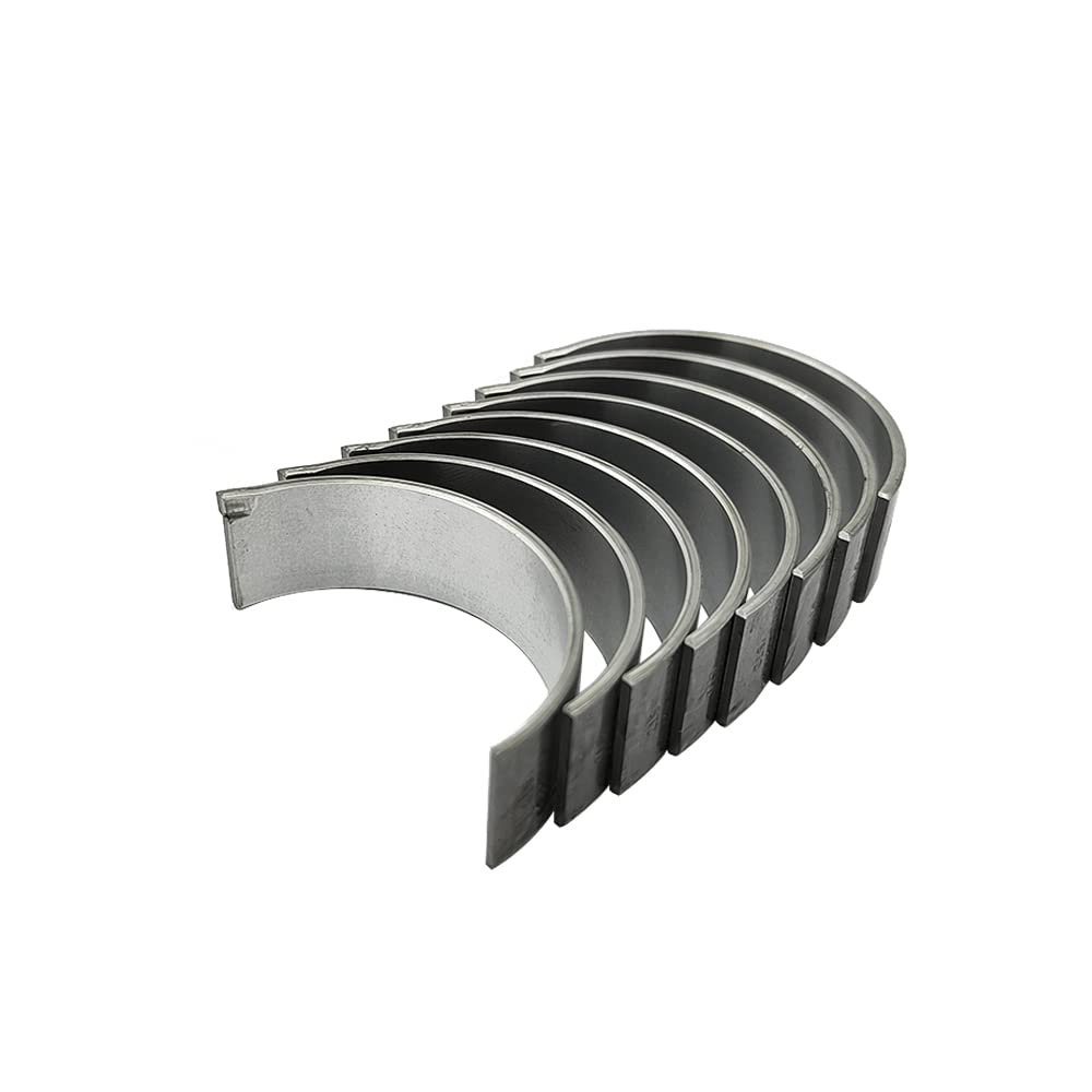 STD Rod Bearing Set, 8Pcs Connecting Rod Bearings Compatible with Hyundai Kia Accent Rio 1.6L DOHC 16v 2010-2016, 23060-2B002 23060-2B120 230602B701