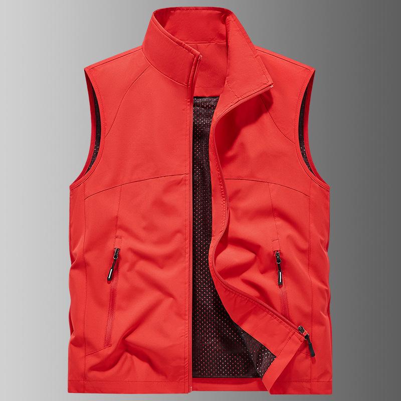 New Outdoor Quick-Drying Men's Vest Vest Sleeveless Tooling Vest Vest Vest Jacket Men's