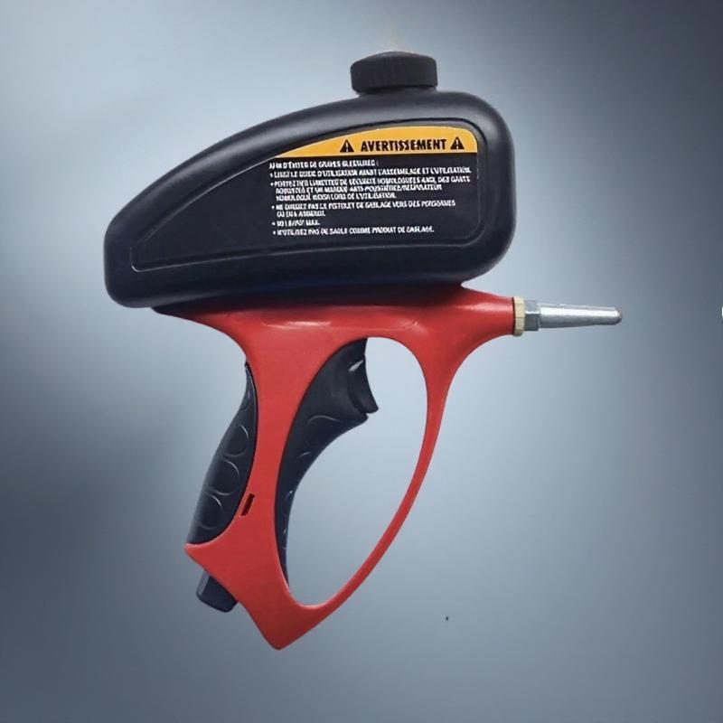 

Efficient Portable Air Sandblaster Gun Pneumatic Sand Blaster Kit for Rust Removal Surface Cleaning Paint Stripping Power Tool червоний