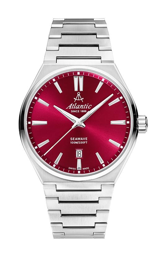 

Atlantic Seawave Classic Silver Watch 58366.41.91 Men s