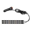 12V Car Footwell LED Lights - Music Sync, Overload Protection, Cigarette Lighter Powered
