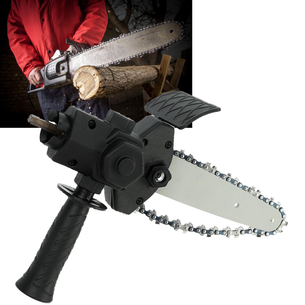 Chainsaw Attachment Electric Drill Modified To Chainsaw Attachment One Handed Electric Chain Saw for Wood Cutting