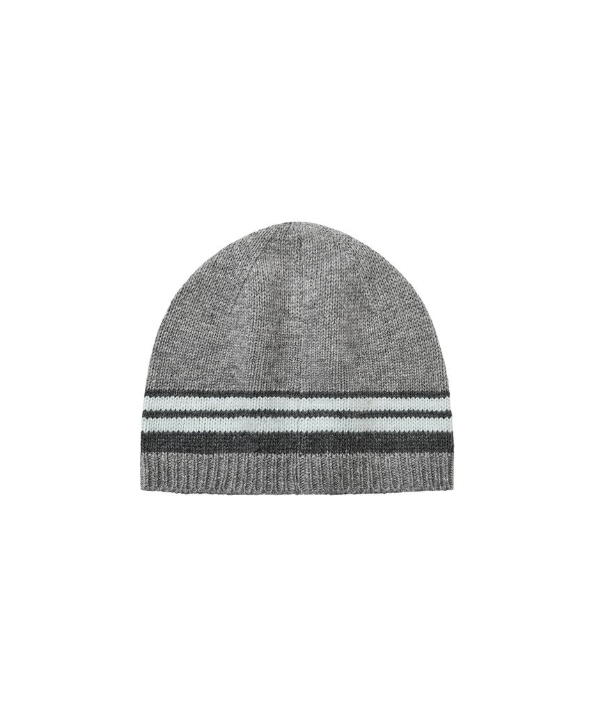 REST&RECREATION Line Coloration Beanie - Gray