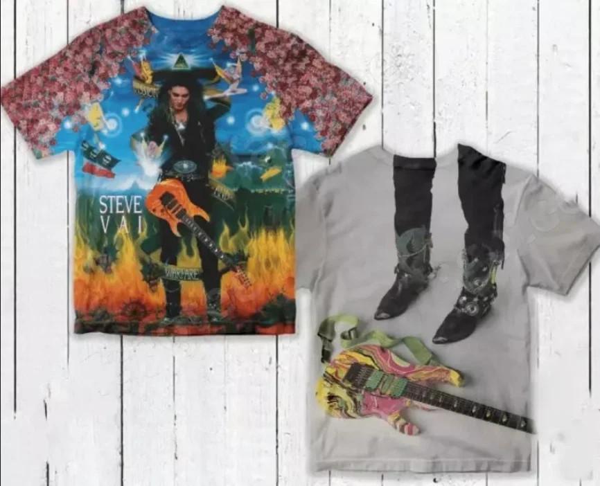 Steve Vai Passion And Warfare Album Cover AOP 3D T-Shirt XXXL