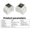Photovoltaic Voltage Meter Digital Display Voltmeter Ammeter Energy Power Watt Meter for Electrician Tool