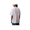 Calvin Klein Casual Comfortable Round Neck Loose Short Sleeve T-Shirt Women Tops Bright-White 47B827G-110
