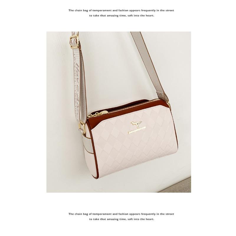 Women's Versatile Handbag, Soft Leather Bag, Shoulder Bag, Crossbody Bag, Hand-held Small Bag