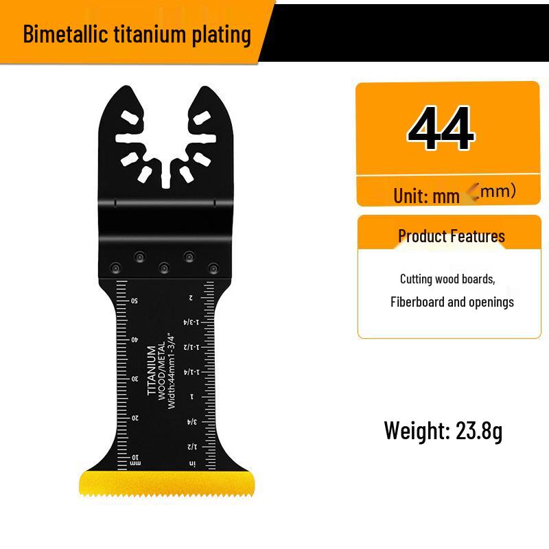 Universal Multifunctional Oscillating Saw Blade for Woodworking and Grinding