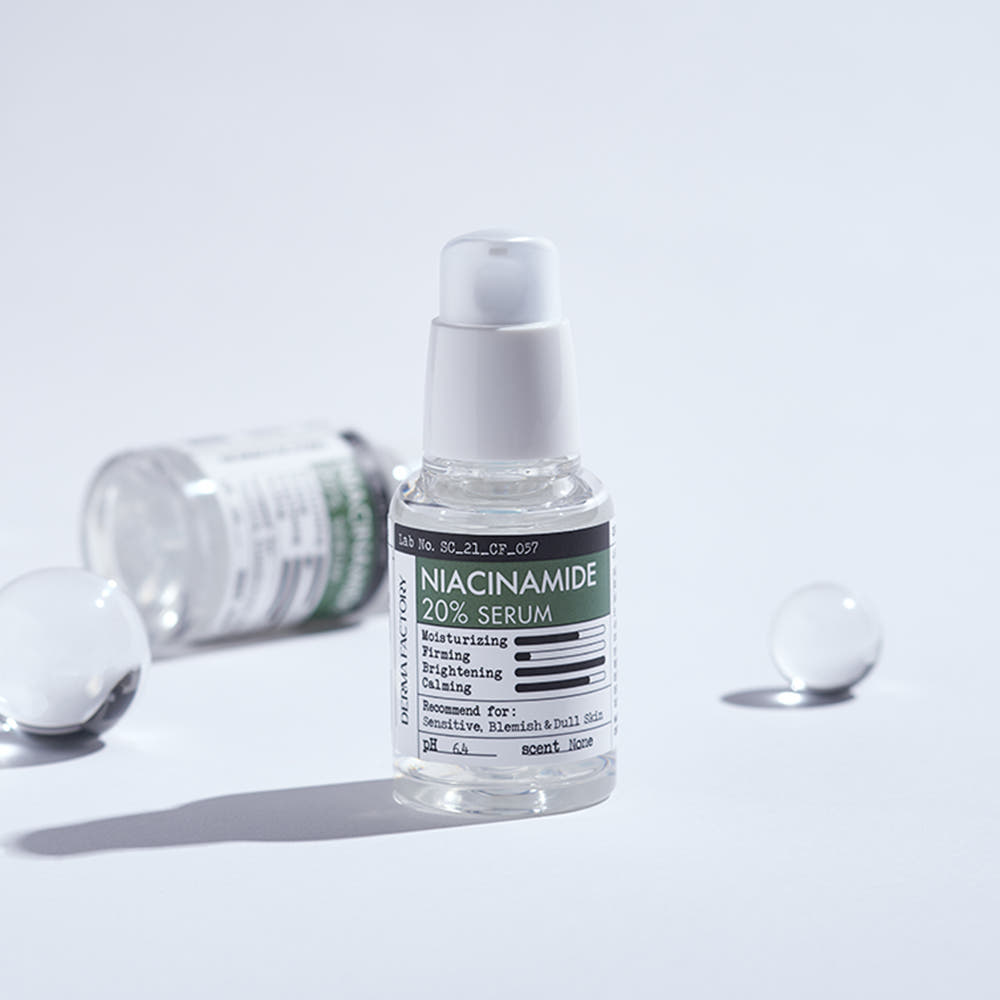 [DermaFactory] Niacinamide 20% (200,000ppm) Serum Pore Refining Brightening Serum 30ml