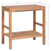 Solid Teak Bathroom Vanity Cabinet 74 x 45 x 75 cm