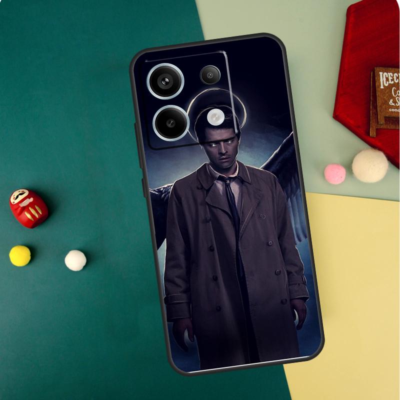 Angel Castiel Supernatural Case For Xiaomi Redmi Note 13 Pro 14 12 11 10 11S 12S Redmi 15 14C 13C 10C 12C 15C Funda