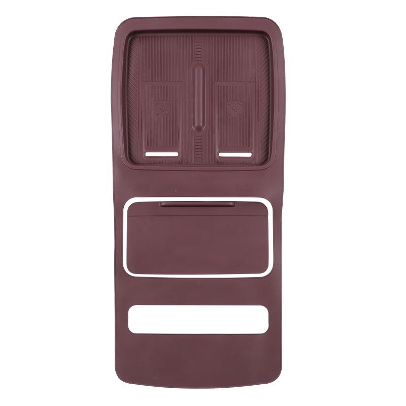 Wireless Charging Pad & Non-Slip Gear Shift Storage for NIO ES8: Fits 26 Models, Full Console Wrap Modification