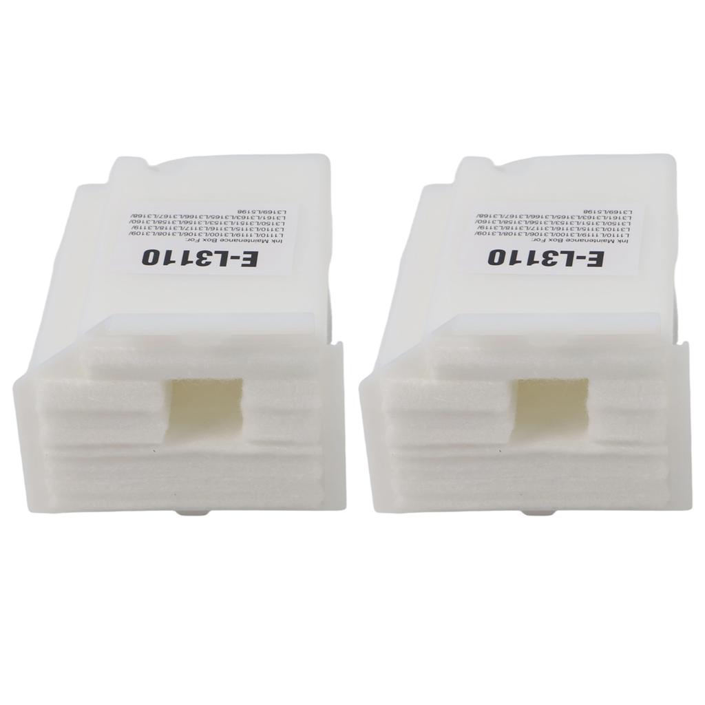 2pcs Set of Maintenance Box Replacement for ET2810 ET2812 ET2814 ET2803 ET2715 ET2720 Printer Waste Ink Sponge