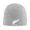 All Blacks Rugby Knitted Hat for Women Men Skullies Beanies Autumn Winter Hat Acrylic  Warm Melon Cap