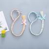 Long Braids Headband for Little Girl Crown Headhoop Queen Headpiece Kids Weaving Braids Hairhoop Party Accessories