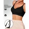[Soft Wire-Free Bra] Soft Wire-Free T-Shirt Bra | Solid Color Seamless Underwear | Comfortable Close-Fitting for Daily Wear