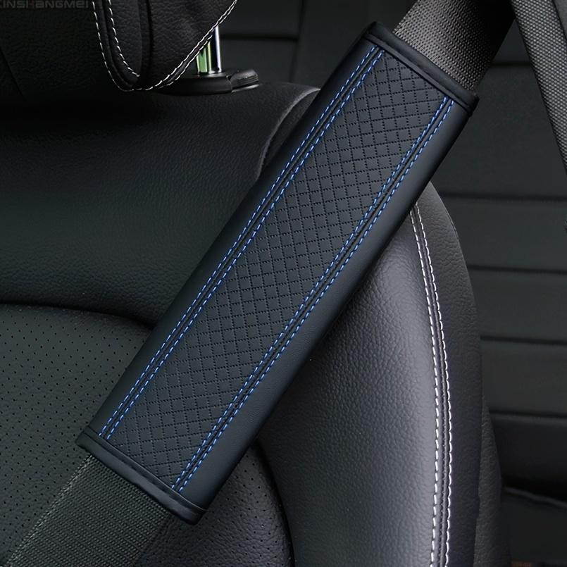 1PC Car Seat Belt Shoulder Protector Leather Universal Seat Belt Shoulder Pad Seat Belt Cover Car Seat Belt Protection Cover