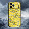 Sardines Ocean Case For iPhone 11,12,15,14,13,16,17,Plus,Pro Max,XS,X,XR,SE,Mini,8,7,Soft Silicone Black