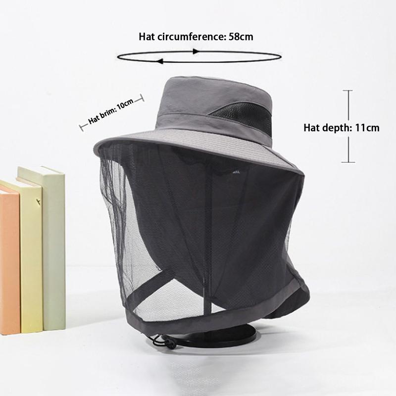 Wide Brim Hat for Sun Protection Summer Outdoor UV Shield Camping Hiking Lightweight Breathable Cap