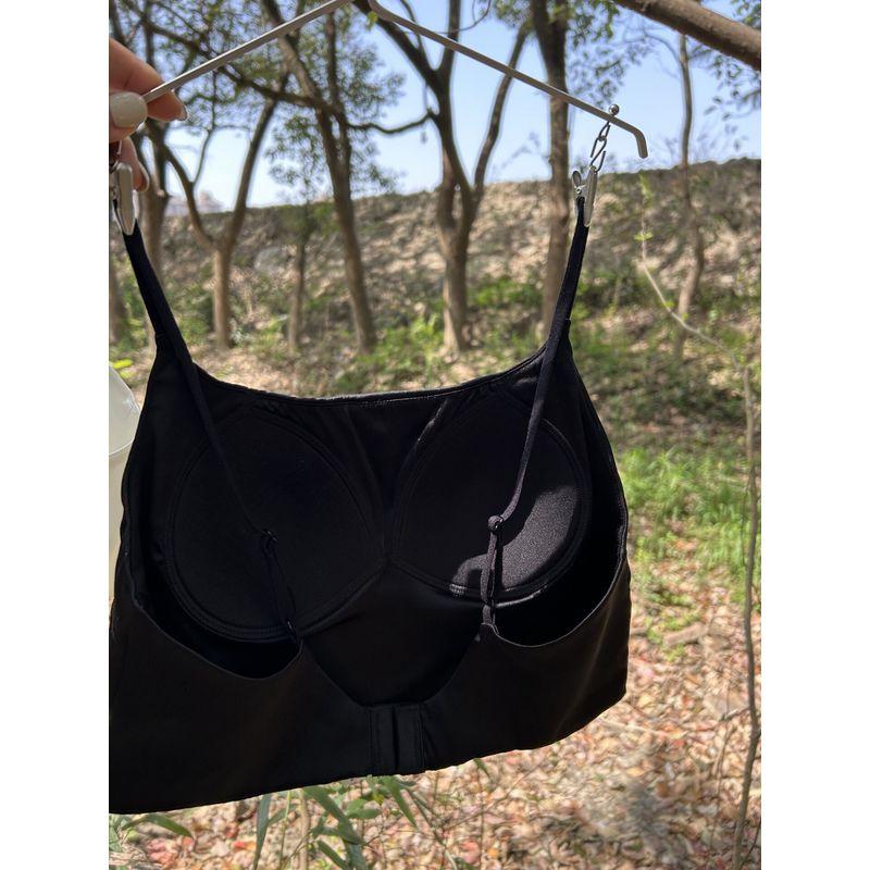 Lightweight Anti-Exposure Silk Bra, Mulberry Silk Satin, Skin-Friendly, Black and White Silky, Wireless, Quick-Dry Women's Underwear