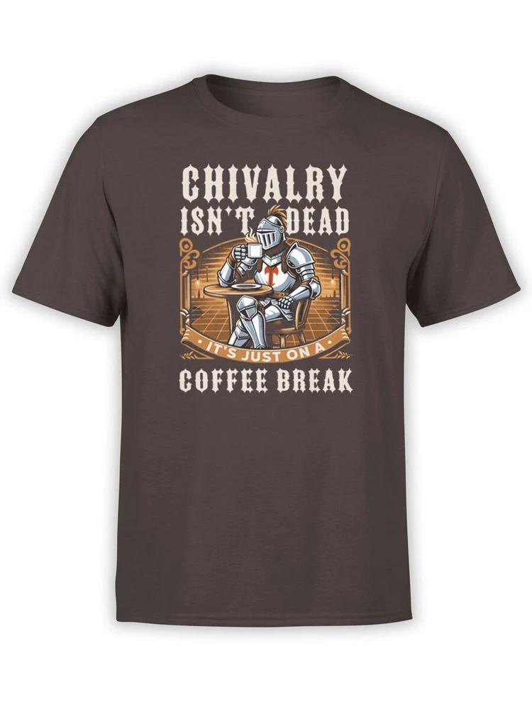 Knights Tshirt Collection Caffeine Crusader Tshirt Unisex S