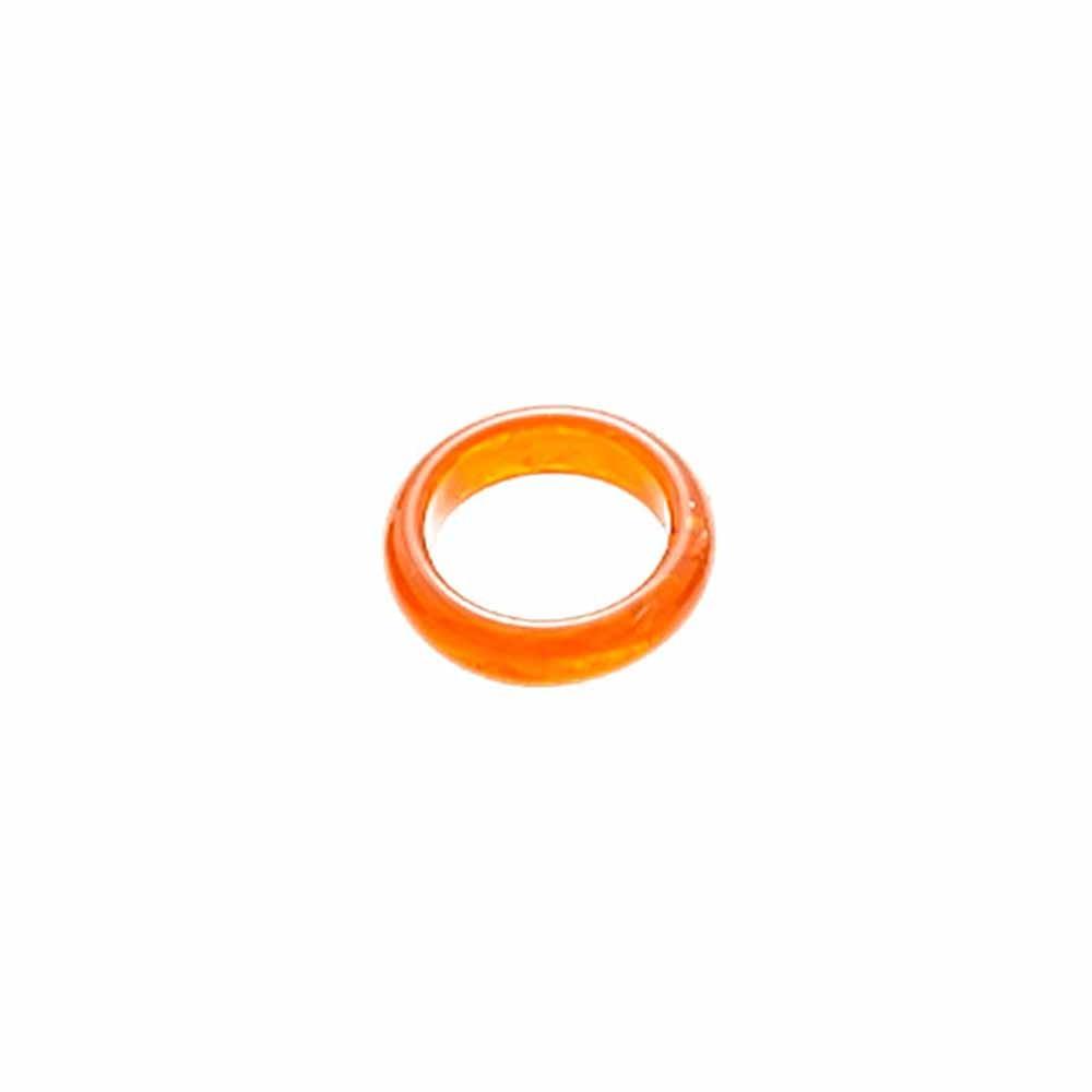 Korean Style Candy Color Finger Buckle Dopamine Geometric Forefinger Ring Solid Resin Ring  Gift