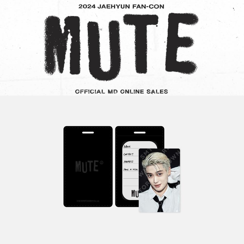 

Предварительный заказ 2024 JAEHYUN Fan Con MUTE набор багажных бирок