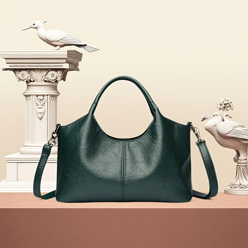 2025 Trendy Handbag, Fashionable Women's Shoulder Bag, Gift for Mom, Casual Crossbody Bag, Versatile Shopping Bag with Zip Closure