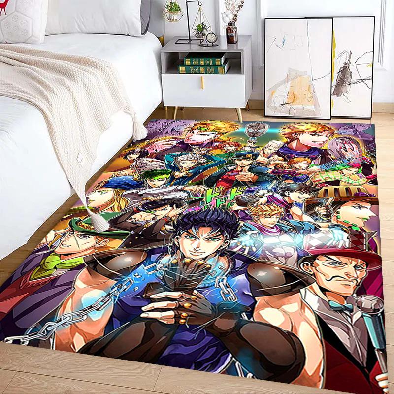 JoJos bizarres Abenteuer: Diamant Unzerbrechliche Teppichbodenmatten Heimdeko Weihnachtsgeschenke Badezimmerteppich Mode