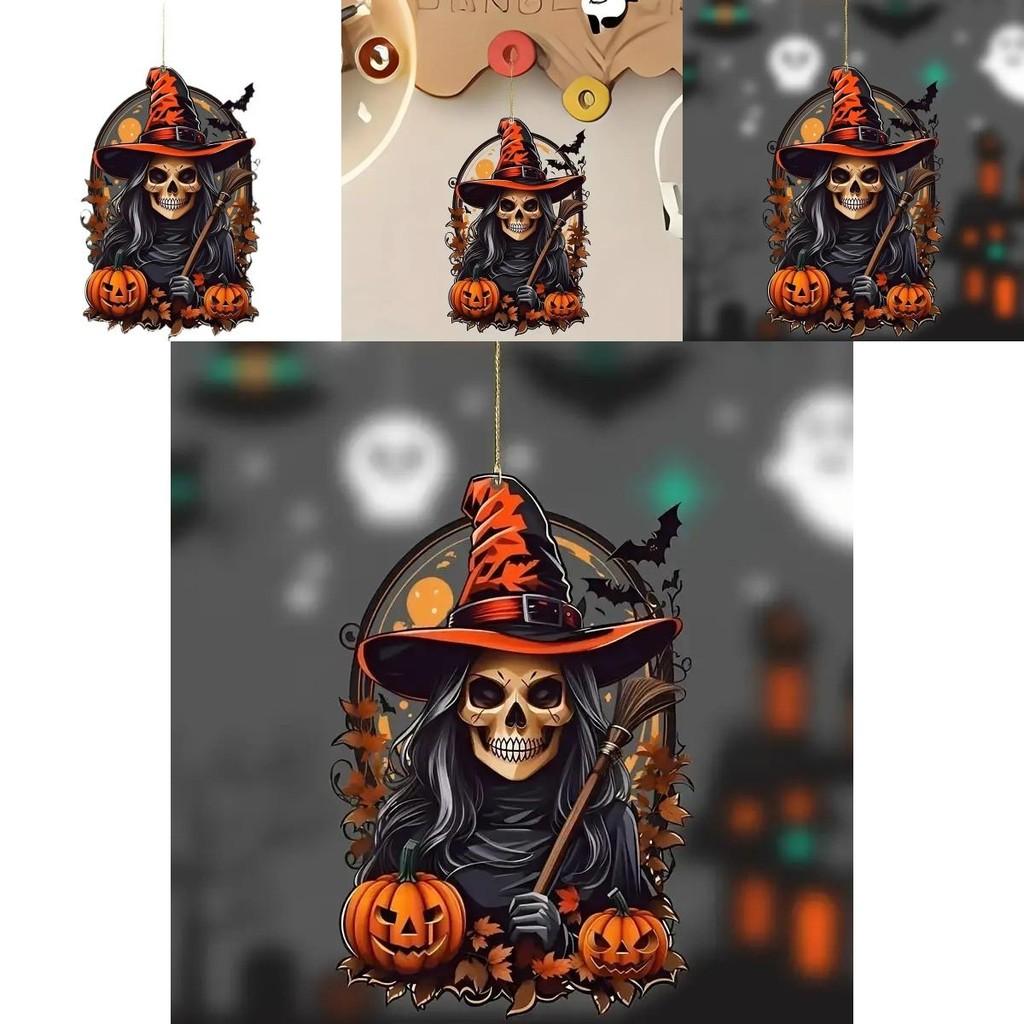 Auto Deko Acryl Kürbis Anhänger Für Halloween Party Fahrzeug Ornament