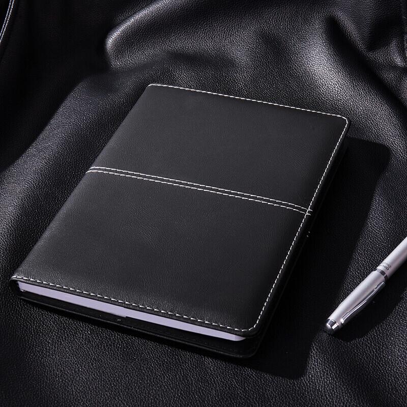 Deli 3324 A5 Business Leather Notebook (5-Pack)