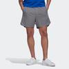 Adidas Originals Trefoil Solid Logo Athletic Shorts Men Bottoms Grey HR6946