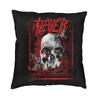 Modern Heavy Metal Rock Band Slayers Cushion Cover Velvet Pillow Case Living Room Decoration Pillowcase