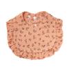 Baby Cotton Gauze Bibs With Ruffled Edge Soft Absorbent Drool Bib For Newborns Infants Toddlers Saliva Towel Burp Cloth