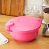 MEYER Microwave Pressure Cooker 3, 2.3L, Polypropylene, Easy Cooking, Time-Saving, Rose, MPC3-2.3RO (Official Japanese Product)