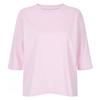 Shop   Women Loose FiT Basic T shirT Round Neck Pink Dai Wsh 20416