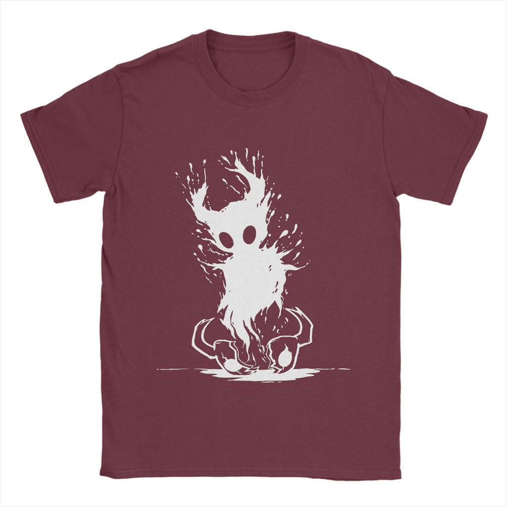 Men's T-Shirts Hollow Knight Gaming  Cool Pure Cotton Tees Short Sleeve  T Shirt Round Collar Tops