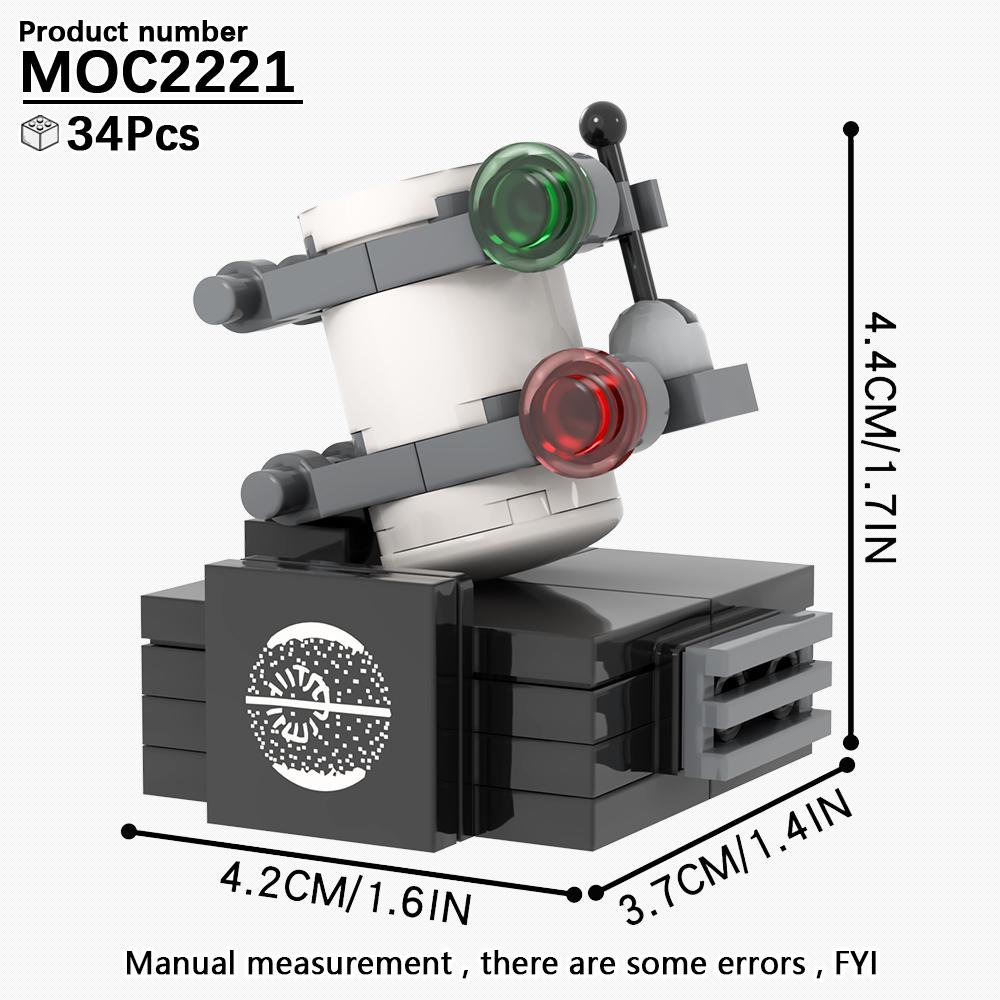 

MOOXI Серия «Космические войны» Сценарная модель MOC Кирпич DIY Диорама Взрослые Детские Игрушки Набор строительных блоков Монтессори Подарки Украшение