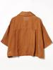 Beams Heart Mesh One Size Women's S/S Shirt, Camel,