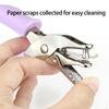 Single Hole Punch Ticket Punch Hole Pliers Puncher with Comfortable Grip for Paper Crafts Office Use Accessories