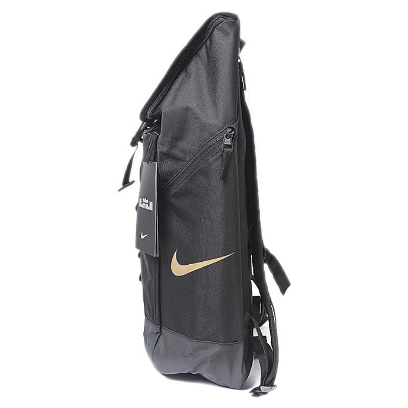 Nike Polyester Backpack Regular Men's Black Casual