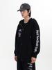 Net Social Club Telecom Logos Hood Zip-Up (Black)